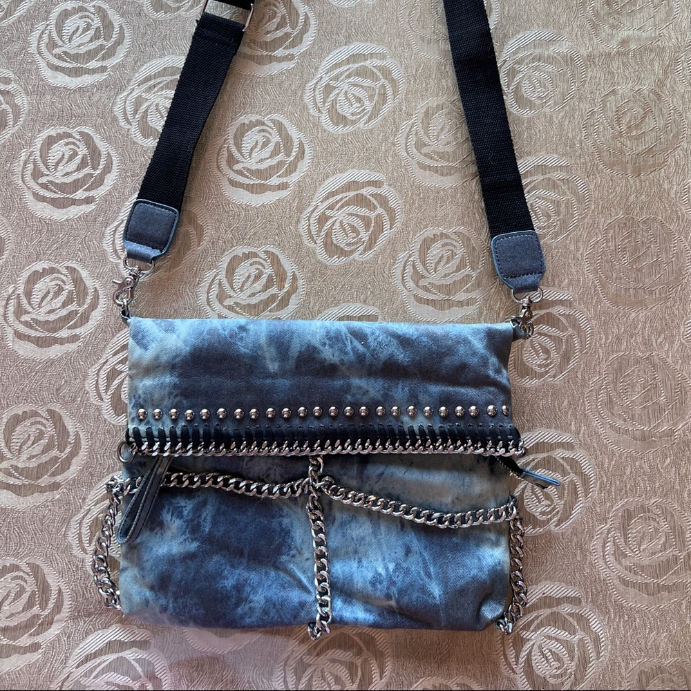 G.VAVA denim printed waterproof crossbody bag